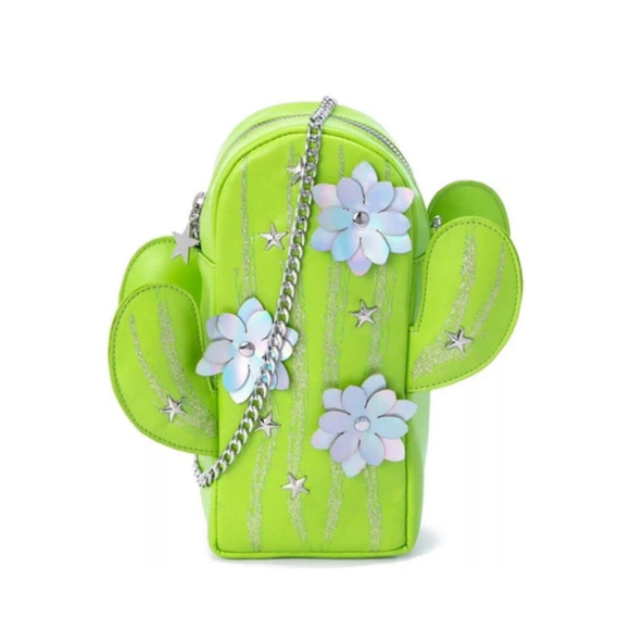 Ruby Rose Other - B. Rosy By Ruby Rose Turner Girls Cactus 3D Floral Appliqué Bag
